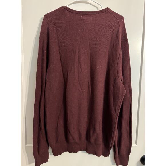 Polo Ralph Lauren Men’s Long Sleeve Sweater XL Burgandy NWT - Picture 5 of 7